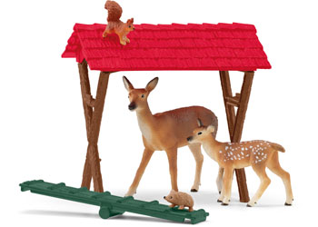Schleich - Feeding the Forest Animals - Modern Brands Australia