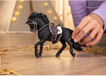 Schleich - Pura Raza Espanola Stallion with saddle - Modern Brands Australia