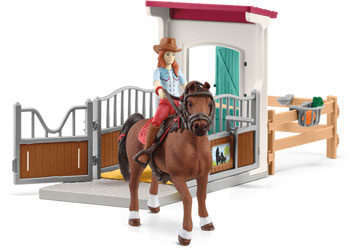 Schleich - Horsebox Hannah & Cayenne - Modern Brands Australia
