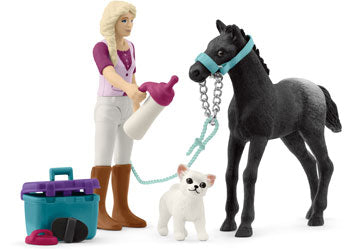 Schleich - Care set for foal - Modern Brands Australia