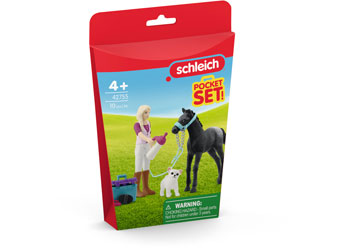 Schleich - Care set for foal - Modern Brands Australia