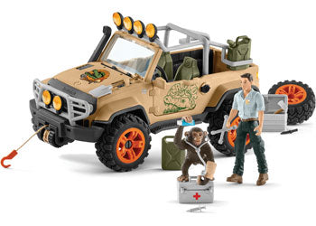 Schleich - 4X4 Vehicle with Winch - Modern Brands Australia