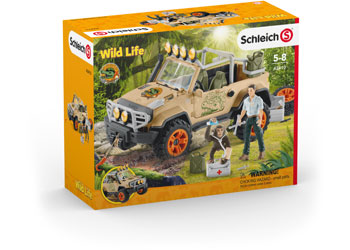 Schleich - 4X4 Vehicle with Winch - Modern Brands Australia