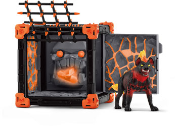 Schleich - BattleCave Lava Hyena - Modern Brands Australia