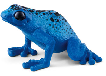 Schleich - Blue Poison Dart Frog - Modern Brands Australia