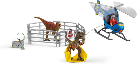 Schleich - Dino Helicopter Rescue - Modern Brands Australia