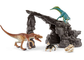 Schleich - Dino Set with Cave - Modern Brands Australia