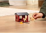 Schleich - Dog kennel with golden retrievers - Modern Brands Australia