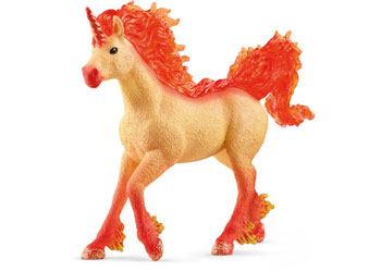 Schleich - Elementa Fire Unicorn Stallion - Modern Brands Australia