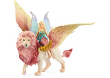 Schleich - Fairy In Flight On Winged Lion - Modern Brands Australia