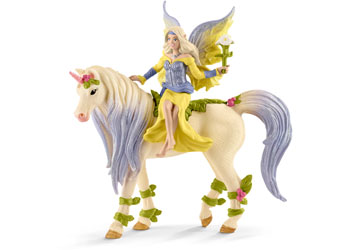 Schleich - Fairy Sera with Blossom Unicorn - Modern Brands Australia