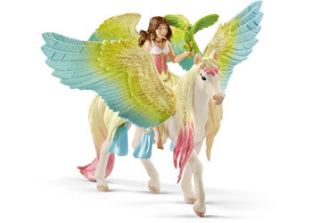 Schleich - Fairy Surah with Glitter Pegasus - Modern Brands Australia