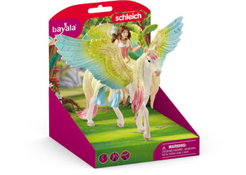 Schleich - Fairy Surah with Glitter Pegasus - Modern Brands Australia