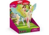 Schleich - Fairy Surah with Glitter Pegasus - Modern Brands Australia