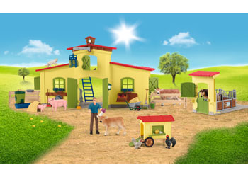 Schleich - Farm Chicken & Horse Bundle Set - Modern Brands Australia