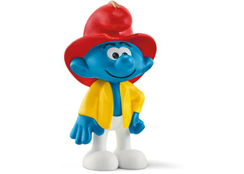 Schleich - Fireman Smurf - Modern Brands Australia