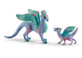 Schleich - Flower Dragon And Baby - Modern Brands Australia