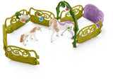 Schleich - Glittering Flower House with Unicorns - Modern Brands Australia