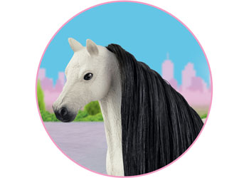 Schleich - Haare Beauty Horses Black - Modern Brands Australia