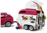 Schleich - Horse Adventures with Car And Trailer - Modern Brands Australia