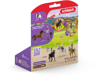 Schleich - HORSE CLUB Hannah & Cayenne 2025 Releas - Modern Brands Australia