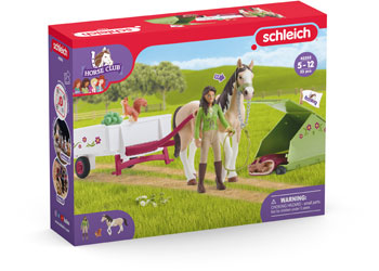 Schleich - Horse Club Sarah'S Camping Adventure - Modern Brands Australia