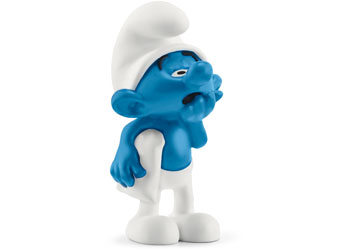 Schleich - Lazy Smurf - Modern Brands Australia