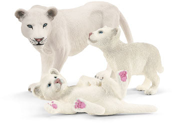 Schleich - Lion Mother with Cubs - Modern Brands Australia