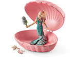 Schleich - Mermaid w Baby Seal in Shell - Modern Brands Australia