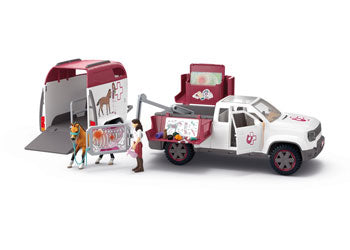 Schleich - Mobile Vet with Trailer - Modern Brands Australia