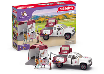 Schleich - Mobile Vet with Trailer - Modern Brands Australia