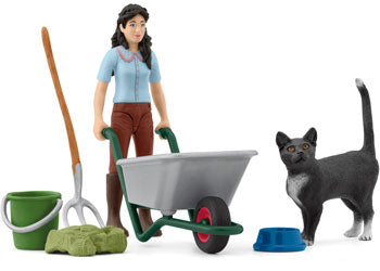 Schleich - Muck-out and care set - Modern Brands Australia
