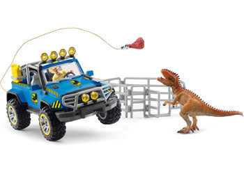 Schleich - Off-Road Vehicle with Dino Outpost - Modern Brands Australia