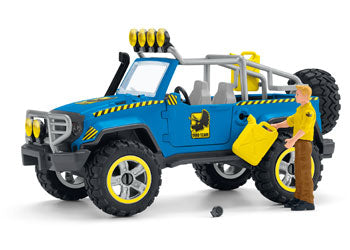 Schleich - Off-Road Vehicle with Dino Outpost - Modern Brands Australia
