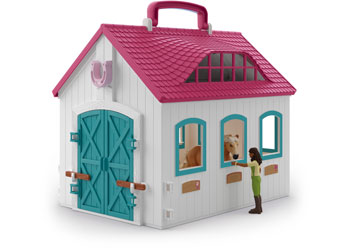 Schleich - Open Stable "Little Horseshoe" - Modern Brands Australia