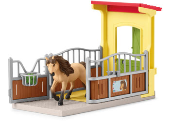 Schleich - Pony Box with Iceland Pony Stallion - Modern Brands Australia