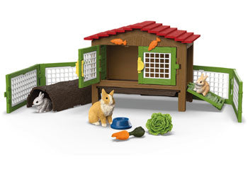 Schleich - Rabbit hutch 2025 Release - Modern Brands Australia