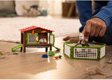 Schleich - Rabbit hutch 2025 Release - Modern Brands Australia