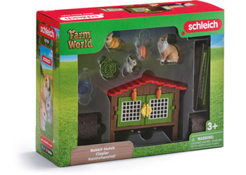 Schleich - Rabbit hutch 2025 Release - Modern Brands Australia