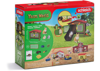 Schleich - Rabbit hutch 2025 Release - Modern Brands Australia