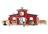 Schleich - Red Barn with Animals & Accessories - Modern Brands Australia