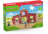 Schleich - Red Barn with Animals & Accessories - Modern Brands Australia