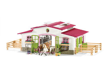 Schleich - Riding Centre with Rider And Horses - Modern Brands Australia