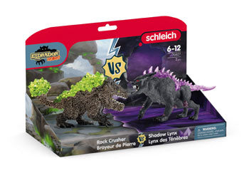 Schleich - Shadow lynx vs. Rock crusher - Modern Brands Australia