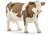 Schleich - Simmental Cow - Modern Brands Australia