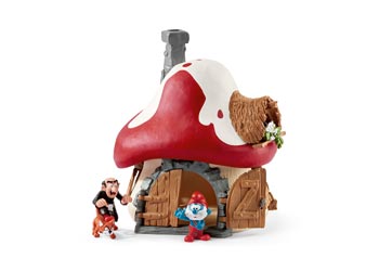 Schleich - Smurf House with 2 Figurines - Modern Brands Australia