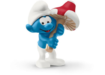 Schleich - Smurf with Good Luck Charm - Modern Brands Australia