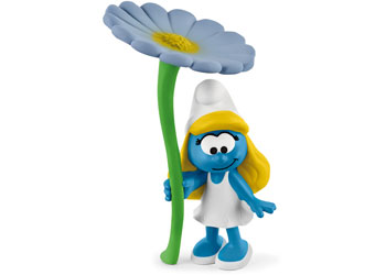 Schleich - Smurfette with Flower - Modern Brands Australia