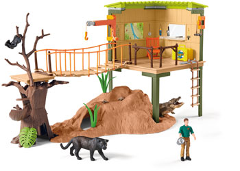 Schleich - Wild Life Ranger Adventure Station - Modern Brands Australia