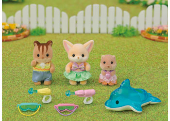 SF - Nursery Friends - Pool Fun Trio - Modern Brands Australia